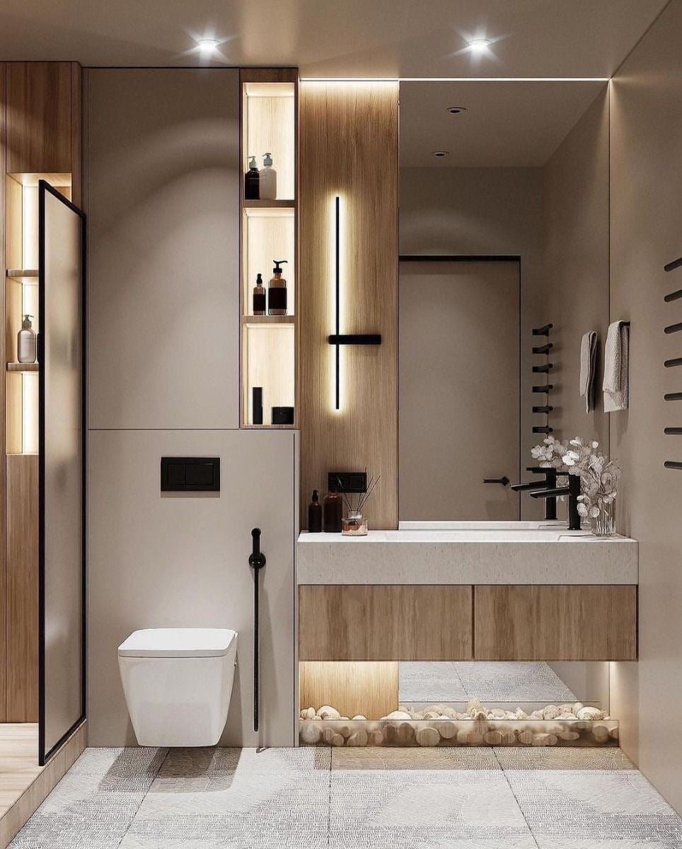 3 BHK WAshroom Design